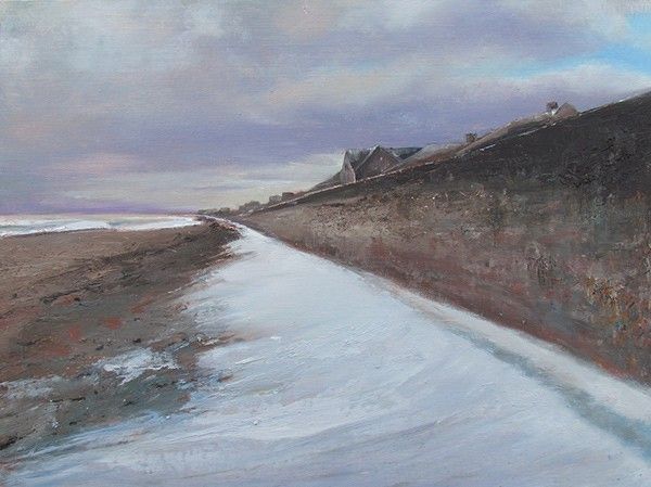 After Snow Storm Duxbury Beach